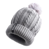 Boldfit Woolen Winter Cap for Women Soft Woolen Cap for Girls in Winter for Thermal Wear Stylish Warm Wear Head Winter Cap for Girls Woolen Garam Topaa Cap Branded Bennies Grey