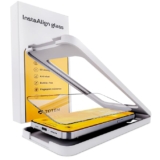 Totem Instalign Corning Glass iPhone 15 Tempered Glass Screen Protector iPhone 15 Screen Guard | Auto-Align Install Kit | 9H+ Unbreakable | Full Coverage | Bubble Free | Shatterproof | Crystal Clear