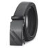 ZEVORA Women Leather Formal Belt(Black)