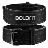 Boldfit Gym Belt for Men Workout Lever Deadlift Belt for Gym Leather Weight lifting Belts, Gym Belt for Women Workout, Powerlifting Belt for Men Exercise Belt, Gym Lifting Belt for Back