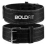 Boldfit Gym Belt for Men Workout Lever Deadlift Belt for Gym Leather Weight lifting Belts, Gym Belt for Women Workout, Powerlifting Belt for Men Exercise Belt, Gym Lifting Belt for Back