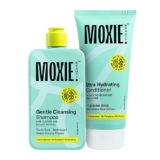MOXIE BEAUTY Shampoo and Conditioner Combo | Gentle Cleansing Shampoo 200 ml & Ultra Hydrating Conditioner 175 ml | Rinse & Shine Duo | Sulfate Free