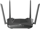 D-Link Dir-X1560 Mesh Router 5 Ghz 1500 Mbps Wifi Speed Tri Band External Antenna Ethernet (Cable Broadband)(Black)