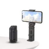 Techmaven 360° Rotating Travel-Friendly Mobile Stand For Desk |Desk Mobile Clamp With Adjustable Foldable Angles | For Travel Vlogging Dashboard Table Office Home Hands-Free Recording