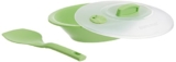 Signoraware Plastic Square Dinner Set (Parrot Green) – 23 Pieces