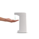 Instacuppa Automatic Touchless Soap Dispenser 350Ml, Lcd Display, Infrared Sensor, Self-Cleaning, No-Drip Design, Wall Or Counter Mount, Battery Powered, Ideal For Handwash & Sanitizer