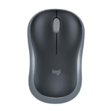 Logitech M186 Wireless Mouse, 2.4Ghz With Usb Mini Receiver, 12-Month Battery Life, 1000 Dpi Optical Tracking, Ambidextrous, Compatible With Pc, Mac, Laptop