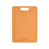 Cumin Co. Wooden Chopping Board | Odour-Free, Eco-Friendly, Bacteria Resistant Cutting Board| Fda Compliant | Knife-Friendly, Heat Resistant | Size – 24X34.5 Cm (Brown) | Chopping Board Wooden