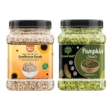 Marwarbites Super Seeds Combo – Sunflower Seeds & Pumpkin Seeds (250G Each) | Nutrient-Rich Superfood Mix | High In Protein & Fiber | Perfect For Healthy Snacking