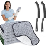 New Upgrade 2-Layer Non-Scratch Multipurpose Steel Wire Dishcloths – Reusable Quick-Dry Odor-Free Scrub Cloths For Dishes, Kitchen Cleaning Cloths For Cookware, Sinks, Stove Tops (2 Pcs)