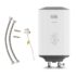 Black+Decker Alcedo Geyser 25 Ltr | Storage Water Heater For Home | Single Line Welded |2Kw | Vitreous Glass Enamel Heating Coated Tank I 7-Yr Tank 4-Yr Element 2-Yr Product Warranty