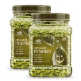 Greenfinity Raw Pumpkin Seeds – 1Kg (2 X 500G) | Premium Nutrient-Rich Snack, Crafted For Wellness & Vitality