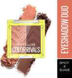 Maybelline New York Color Rivals Shadow Longwear Duo Eyeshadow Palette 3 G(Spicy X Suave)