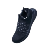 Neeman’S Everyday Glide Slip On For Men | Breathable Knit Upper, Flexible Fit | Lightweight Everyday Comfort Shoes | All Black Uk10