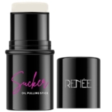 Renee Sucker Oil Pulling Primer Stick 5Gm, Instantly Mattifies & Smoothens Skin Texture | Enriched With Cocoa Butter, Argan & Macadamia Oil | Reduces Shine, Blurs Pores & Fine Lines