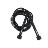 Nivia Trainer Jump Rope With Spring, Skipping Rope For Men, Women & Children, Jumping Rope With Adjustable Height Speed, For Workout & Weight Loss, Exercise Rope, Skipping Rope For Training (Black)