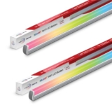 Wipro Next Smart Wi-Fi 24W Cct+Rgb Led Batten | 16 Million Colours | White Tunable | Dimmable |Scheduling |Scene Creation |Smart Grouping Of Lights |Amazon Alexa & Google Asst. Compatible |Pack Of 2