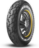 Jk Tyre 1S15290A12540Ja210Blaze Ba21 90/100-10 Front & Rear Two Wheeler Tyre(Dual Sport, Street, Offroad Knobbies, Tube Less)
