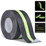 Druri Anti Slip Grip Tape,Non-Slip Traction Tapes With Glow In The Dark Reduce The Risk Of Slipping For Indoor Or Outdoor Stair Tread Step And Other Slippery Surfaces (2 Inch X 5 Meter) (Pk_1)