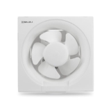 Bajaj Airout 150 Mm 4 Star Dom Exhaust Fan | Back Shutter | 100% Copper Motor | Auto Thermal Protector | Aerodynamaically Designed Blade【White】