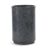 Bonkaso 18 Inch Cylinder Tower Planter Pot (30X30X45 Cm) | Dark Grey Marble Finish, Tall & Lightweight Polymer Flower Pot | Durable Gamla For Indoor & Outdoor Plants – Home, Office, Garden, Balcony