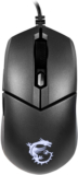 Msi Clutch Gm11 White Gaming Mouse Wired Ambidextrous Optical  Gaming Mouse(Usb 2.0, Black)