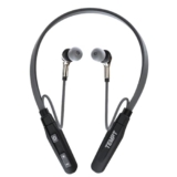 Tempt Groove Air Neckband, 35 Hours Playtime, Type C Fast Charging, Bt V5.2, 10Mm Drivers With Copper Rings, Crystal Clear Sound, Ipx5 Water & Sweat Resistant (Grey)