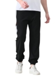 Rynogear Men Mid Rise Regular Fit Track Pant For Sports, Yoga & Running || Track Pants Black, Large