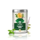 Maharishi Ayurveda Organic Tulsi Green Tea Premium | 100G Loose Leaves | Certified Organic Blend Of Rama, Krishna & Vana Tulsi | Natural Detox, Stress Relief & Immunity Booster