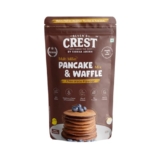 Seven’S Crest Multi Millet Pancake & Waffle Mix – Chocolate, 200G (Pack Of 1) | Jowar & Foxtail Millet | Jaggery-Sweetened | Protein-Rich | Rich In Calcium | No Transfat | No Preservatives | Gluten-Free Ingredients