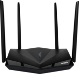 D-Link Dir-650In Wireless Router 2.4 Ghz 300 Mbps Wifi Speed Single Band External Antenna Ethernet (Cable Broadband)(Black)