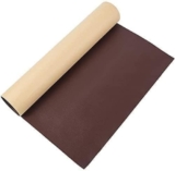 Brown Self-Adhesive Genuine Leather Repair Patch 30 X 60Cm Durable Leather Sheet For Sofa, Couch, Furniture, Car Seats, And Jackets Waterproof Diy Upholstery Repair Tape(Brown6)