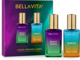 Bellavita Narco Perfume & Night Fever Perfume Combo|2X20Ml|With Citrusy & Woody Notes| Eau De Parfum  –  40 Ml(For Men & Women)