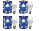 Halonix 20W B22D Emergency Inverter Led Bulb| Cool Day Light (6500K) | Energy Efficient | 4 Hour Battery Backup | Li-On Battery | Pack Of 4