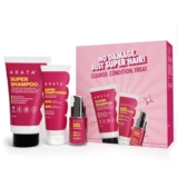 Arata Super Box | Hair Care Gift Set With Super Shampoo 150Ml, Conditioner 50Ml & Serum 30Ml | For Dry, Damaged Hair | 4X Softer & Shinier Hair | Prevents Damage, Reduces Frizz, Deep Hydration