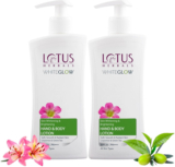 Lotus Herbals Skin Whitening& Brightening Hand&Body Lotion Spf-25|Pa++++(800 Ml)