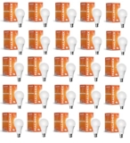 Halonix 9W B22 Led Cool White Bulb, Pack Of 25