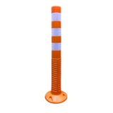 Aktion Safety Spring Post Ak-941 Flexible Material, Pack Of 1, Orange