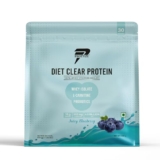 Protyze Diet Clear Whey Protein Isolate 660Gm | 15G Protein Per Scoop | Juicy Blueberry, 30 Servings | Iso & Haccp Certified | Probiotics For Gut Health & L-Carnitine For Fat Burning