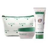 Palmolive Hydrating Face Care Combo With Beauty Pouch, Gel Facewash & Face Masque, Multani Mitti & Lavender Essential Oil, Suitable For All Skin Types, Combo Pack (100Ml + 100Ml)