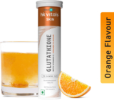 Healthkart Hk Vitals Glutathione Skin Glow Effervescent With Vitamin C & E, Orange(15 Tablets)