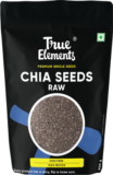 True Elements Raw Chia Seeds For Weight Loss With Omega 3, Zinc & Fiber, Calcium Rich Chia Seeds(900 G)