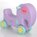 Lifelong Cuppy Elephant Ride On Toy For Toddlers | Push Ride For Kids 1-3 Years | Smooth Wheels, Easy-Grip Handles & Durable Plastic | Indoor Outdoor Use | Baby Riding Toy With Cute Design & Fun