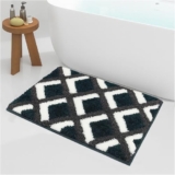 Luxe Home Super Soft Macau Square Bath Mat Non-Slip Machine Washable Bathroom Mat For Home, Bedroom And Living Room (40X60 Cm) – Pack Of 1